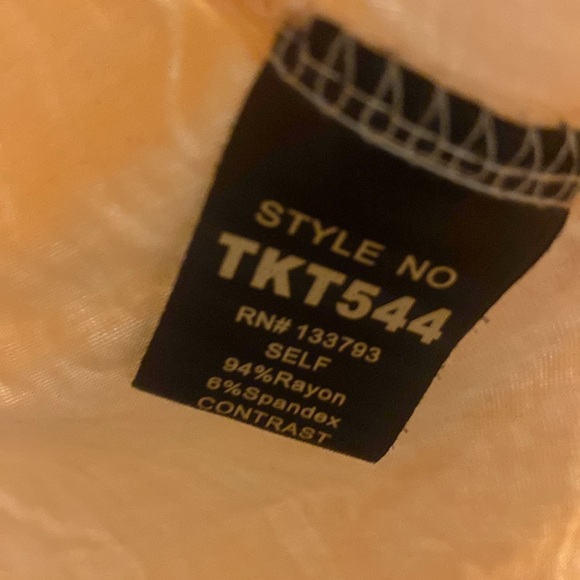 Peach boho tank top - Picture 4 of 5